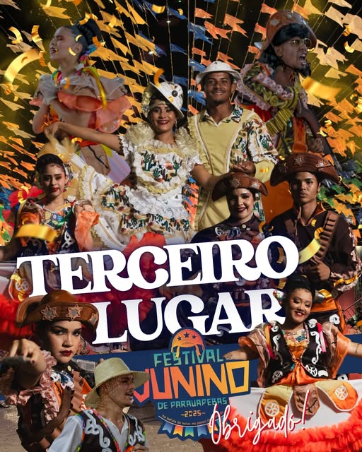 3º lugar — Festival Junino de Parauapebas 2025